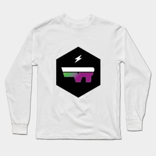 Future Rave Hexagon Long Sleeve T-Shirt